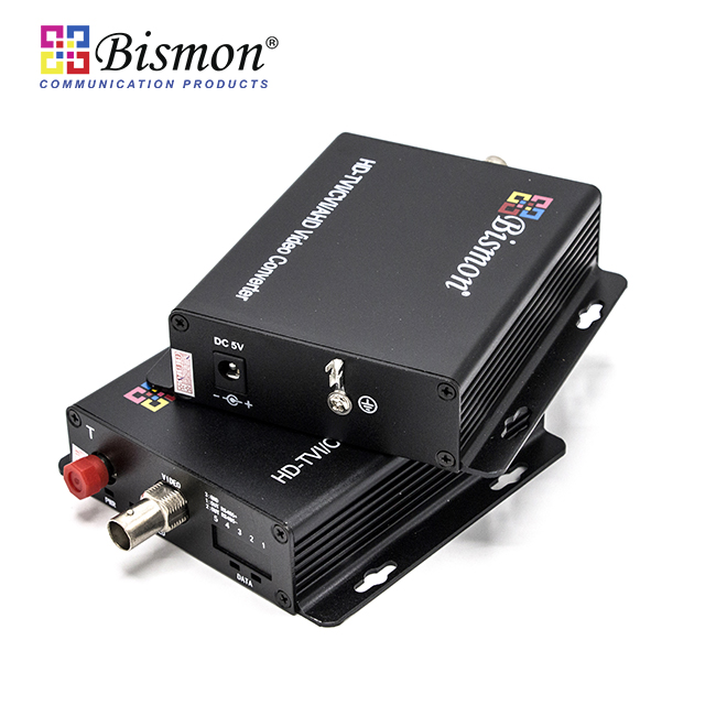 1 Channel HD-AHD/CVI/TVI (1MP/720P) MM/SM Fiber 20km(FC)+Data RS485